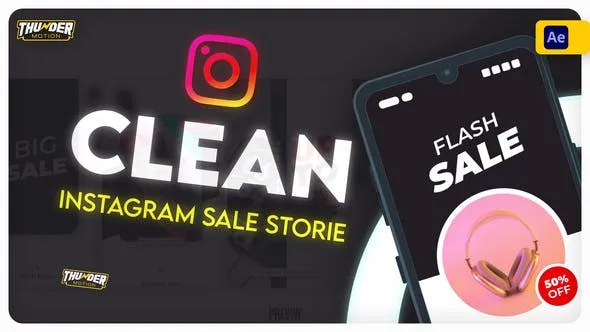 Videohive Clean Instagram Sale Stories Pack 48568708 1 Videohive Clean Instagram Sale Stories Pack 48568708