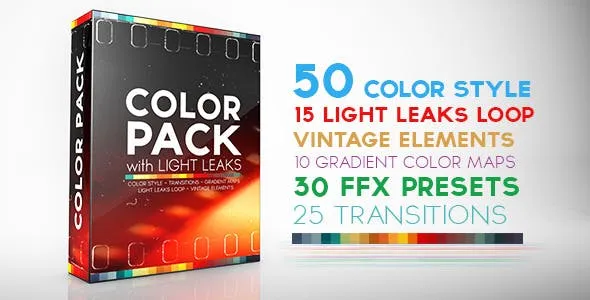 Videohive Color Pack with Light Leaks 12251466 1 Videohive Color Pack with Light Leaks 12251466