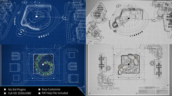 Videohive Digital Blueprint Reveal Logo 27111067 1 Videohive Digital Blueprint Reveal Logo 27111067