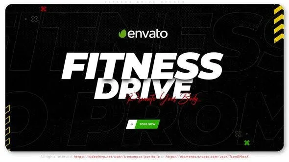 Videohive Fitness Drive Opener 48596725 1 Videohive Fitness Drive Opener 48596725
