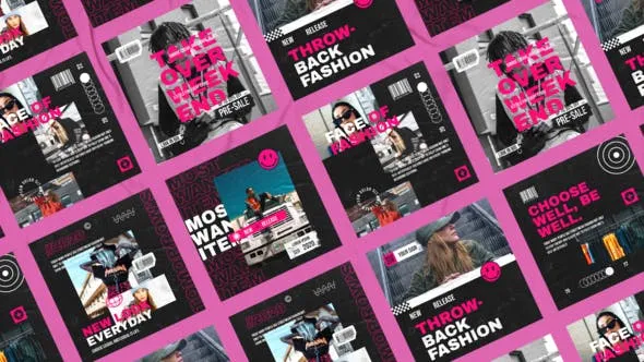 Videohive Fract Streetwear Instagram Posts 48678789 1 Videohive Fract Streetwear Instagram Posts 48678789