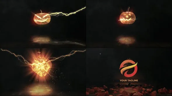 Videohive Halloween Pumpkins Explosion Logo Reveal 48414435 1 Videohive Halloween Pumpkins Explosion Logo Reveal 48414435