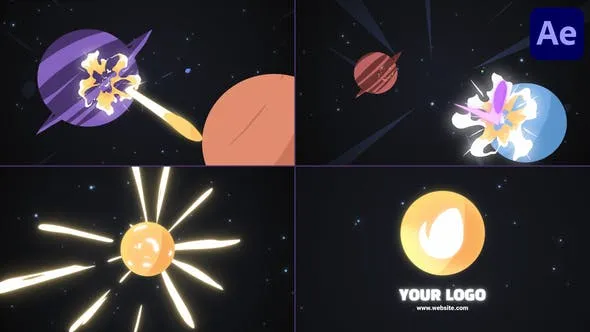 Videohive Planet Bounce Asteroid Logo for After Effects 48671804 1 Videohive Planet Bounce Asteroid Logo for After Effects 48671804