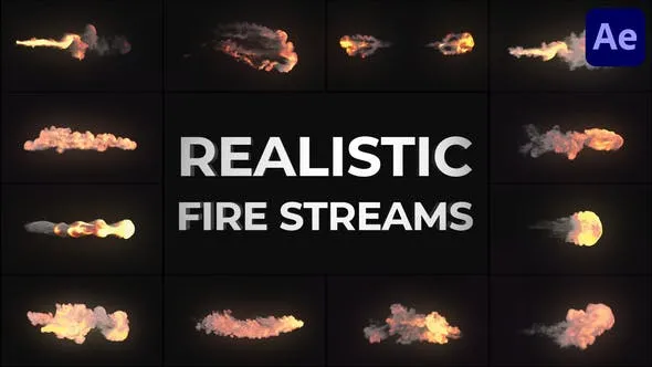 Videohive Realistic Fire Streams for After Effects 48694815 1 Videohive Realistic Fire Streams for After Effects 48694815