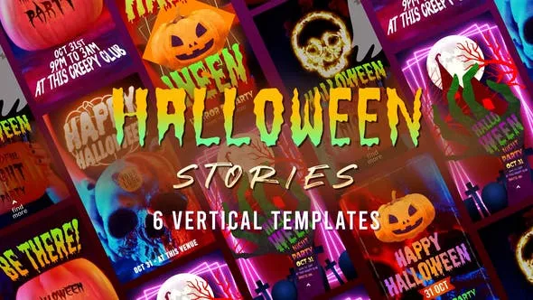 Videohive Six Halloween Stories 48807005 1 Videohive Six Halloween Stories 48807005