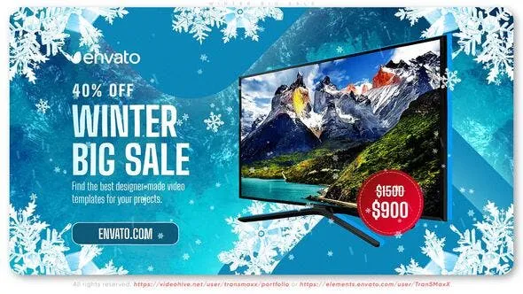 Videohive Winter Big Sale 48918623 1 Videohive Winter Big Sale 48918623