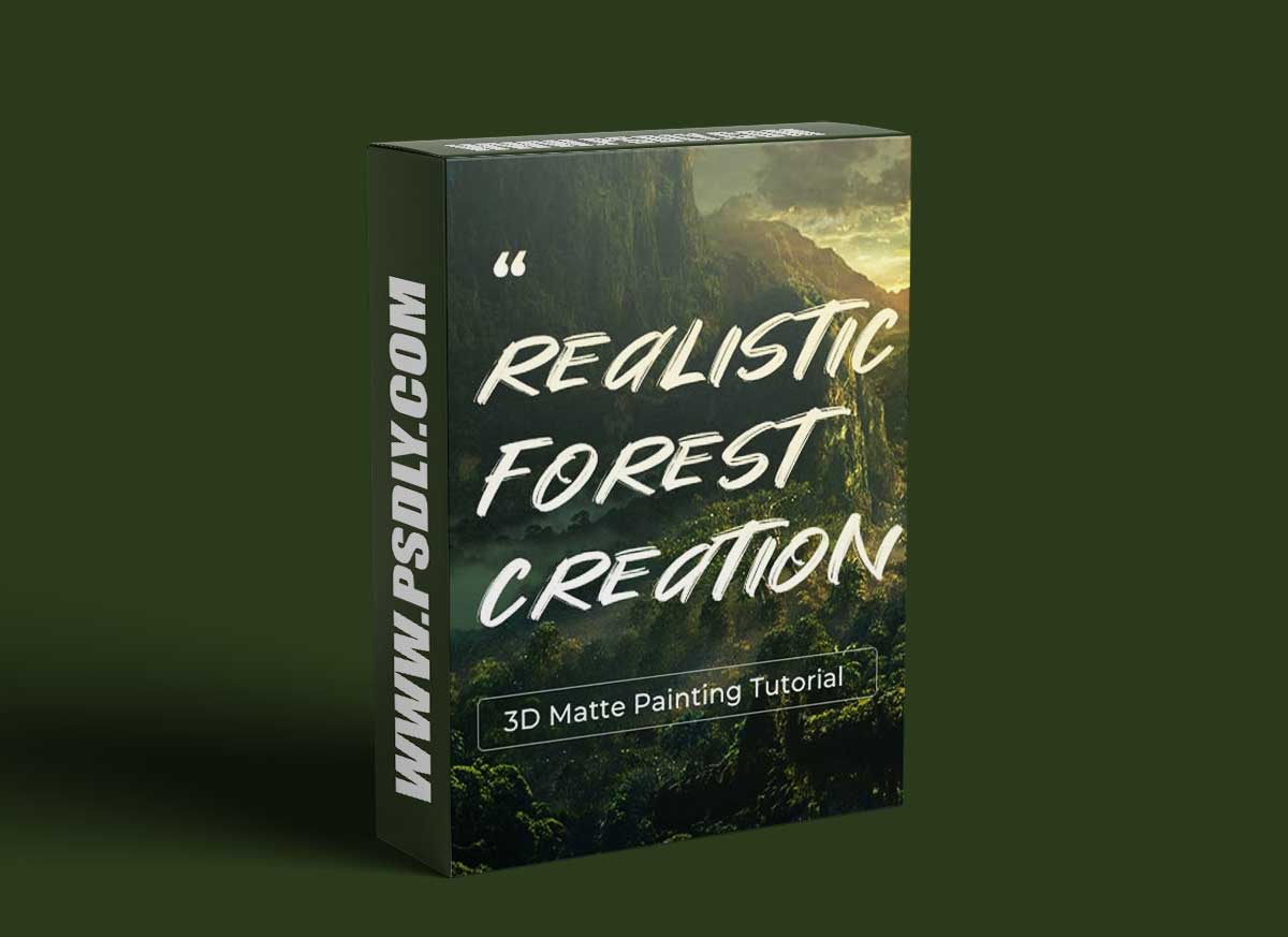 Wingfox – 3D Matte Painting Tutorial - Realistic Forest Creation 1 Wingfox – 3D Matte Painting Tutorial - Realistic Forest Creation