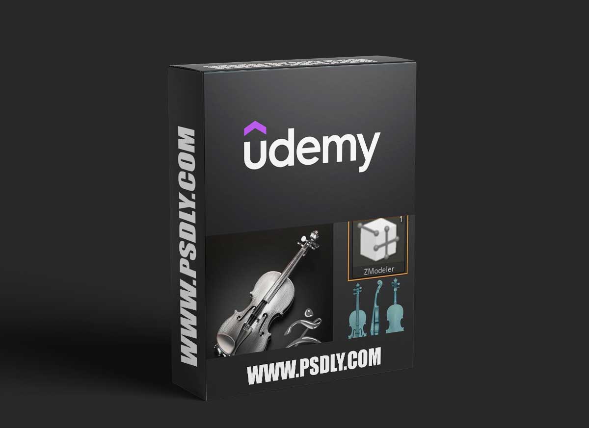ZBrush for Jewelry Designers: Sculpting a Printable Violin 1 ZBrush for Jewelry Designers: Sculpting a Printable Violin