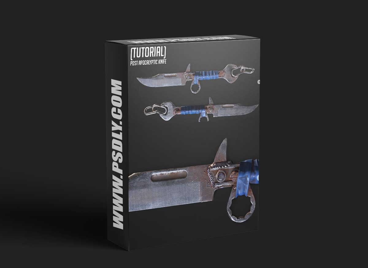 ArtStation – Post Apocalyptic Knife: Game Asset 1 ArtStation – Post Apocalyptic Knife: Game Asset