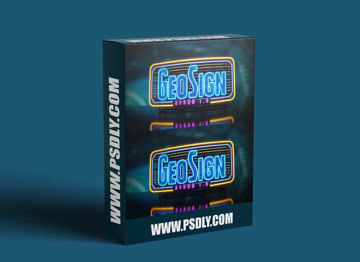 Geo Sign (Sign Generator Addon) v1.1 for Blender 1 Blender - Geo Sign (Sign Generator Addon)