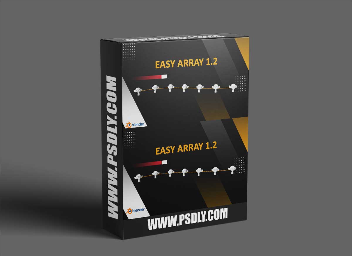 Blender Market - Easy Array v1.2.0 1 Blender Market - Easy Array v1.2.0