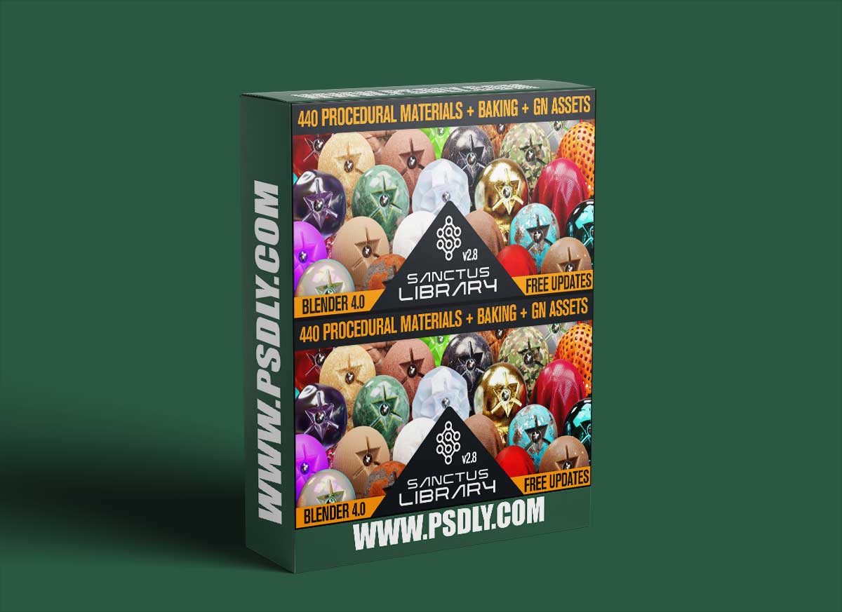 Blender Market - Sanctus Library v3.2.1 1 Blender Market - Sanctus Library V2.8