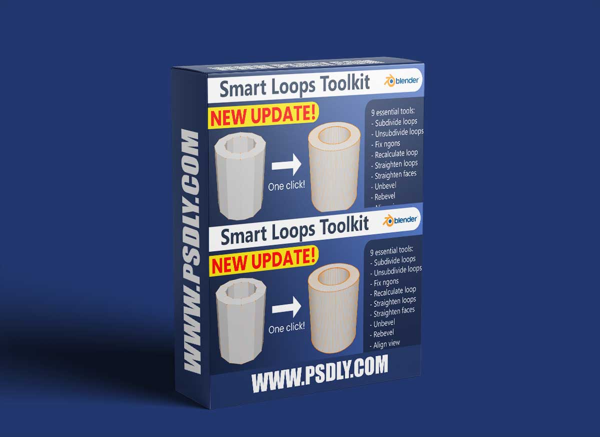 Blender Market - Smart Loops Toolkit V1.1.0 1 Blender Market - Smart Loops Toolkit V1.1.0