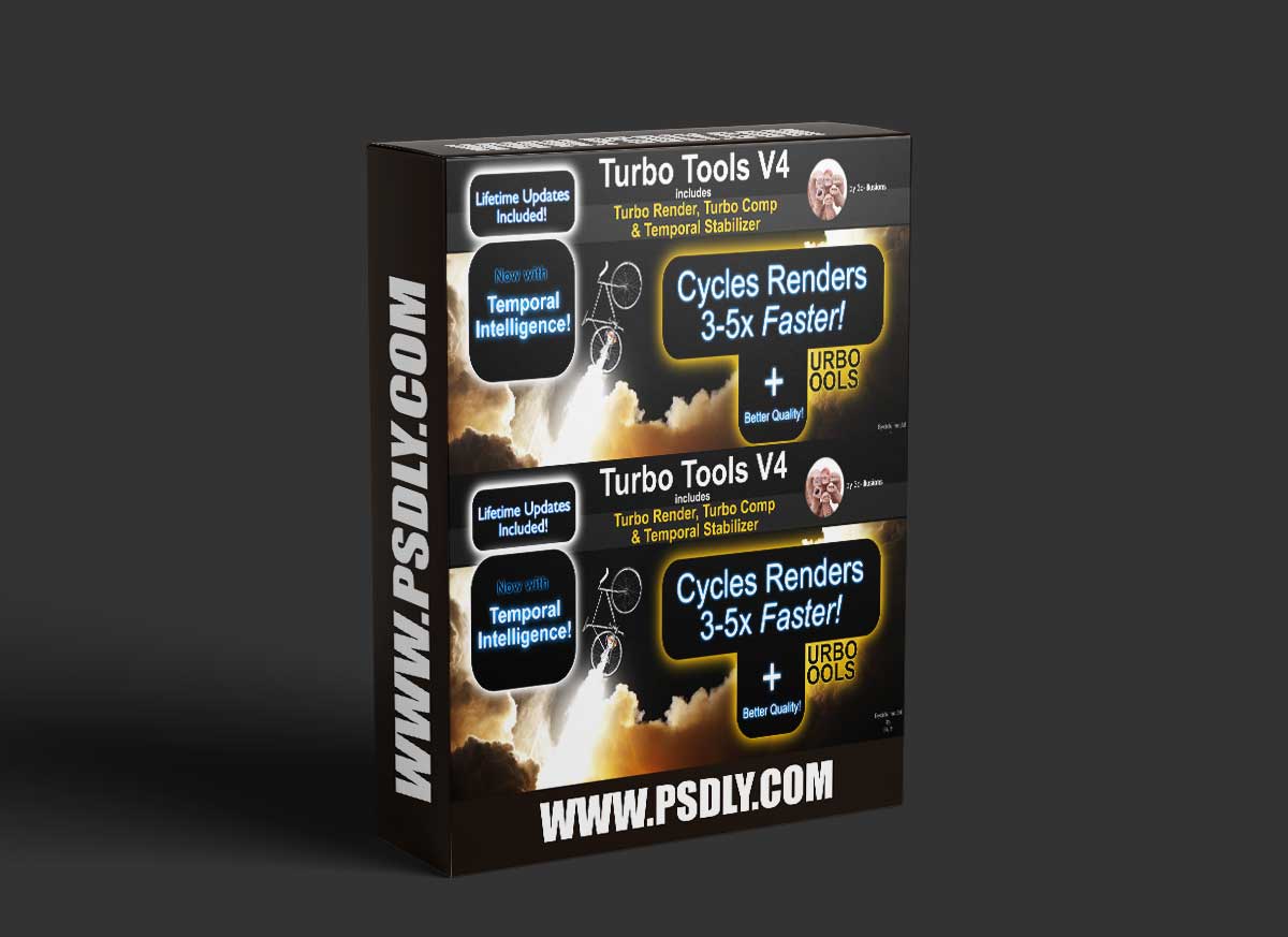 Blender Market - Turbo Tools - Turbo Render, Temporal Stabilizer, & Turbo Comp v4.0. 1 Blender Market - Turbo Tools - Turbo Render, Temporal Stabilizer, & Turbo Comp v4.0.