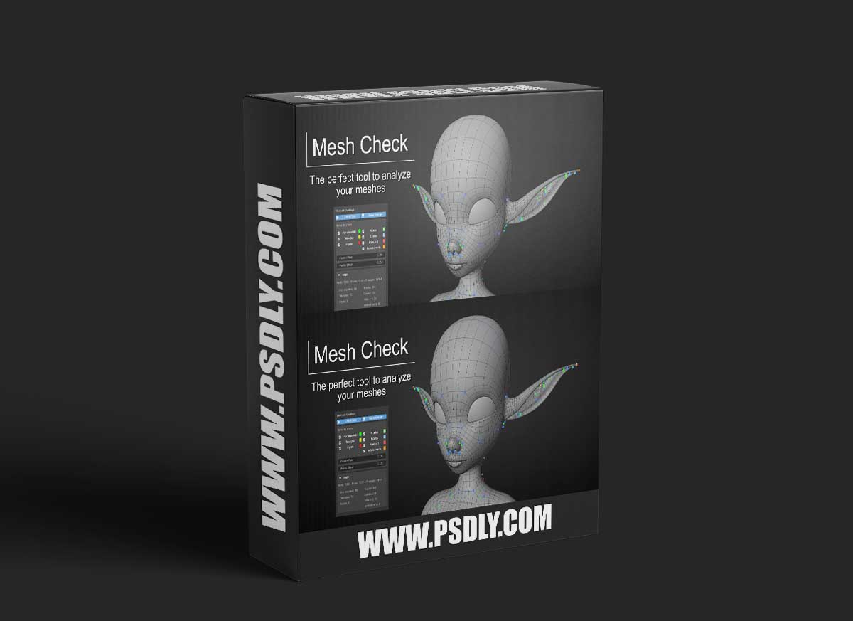 Mesh Check Gpu Edition v0.5.2 Blender 1 Blender - Mesh Check GPU Edition v0.3.0