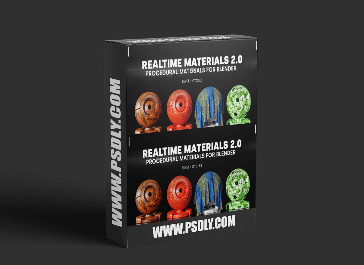 Blender - Realtime Materials v2.1.6 1 Blender - Realtime Materials v2.1.6