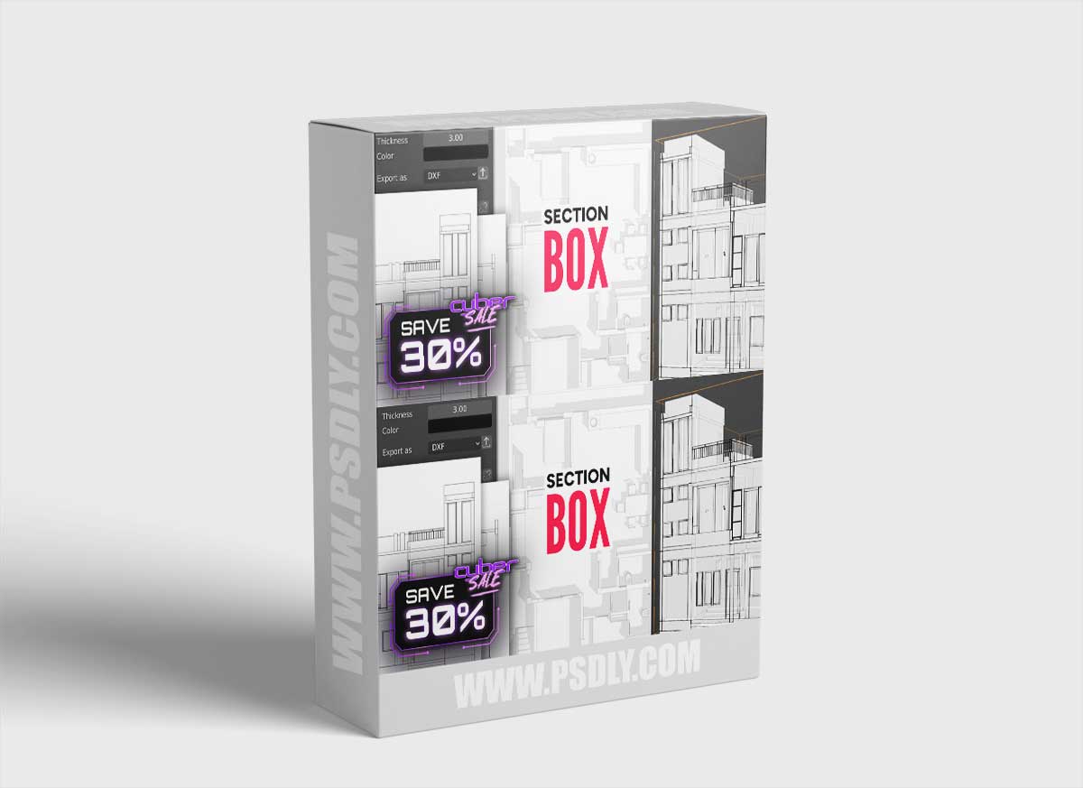 Section Box 2.1.2 for Blender 1 Blender - Section Box - Cross Sections, Elevations, And Visualization 2.0.6