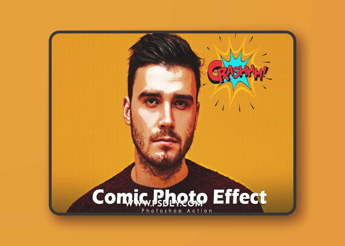 Comic Photo Effect - Photoshop Action 669KMB4 1 Comic Photo Effect - Photoshop Action 669KMB4