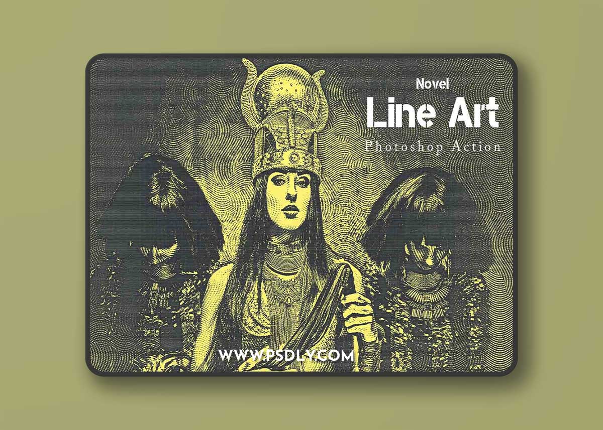 Creativemarket - Novel Line Art Photoshop Action 91673323 1 Creativemarket - Novel Line Art Photoshop Action 91673323