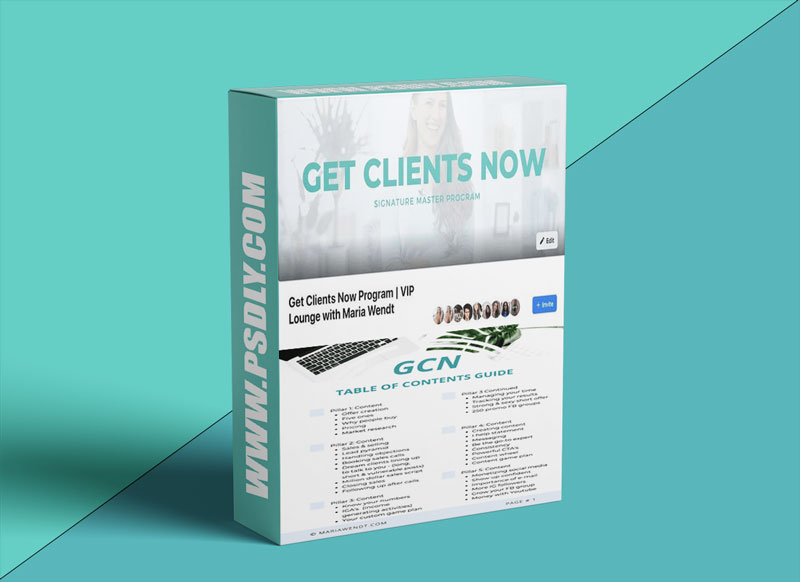 Maria Wendt – The Get Clients Now Business Coaching Program 2023 1 Maria Wendt The Get Clients Now Business Coaching Program