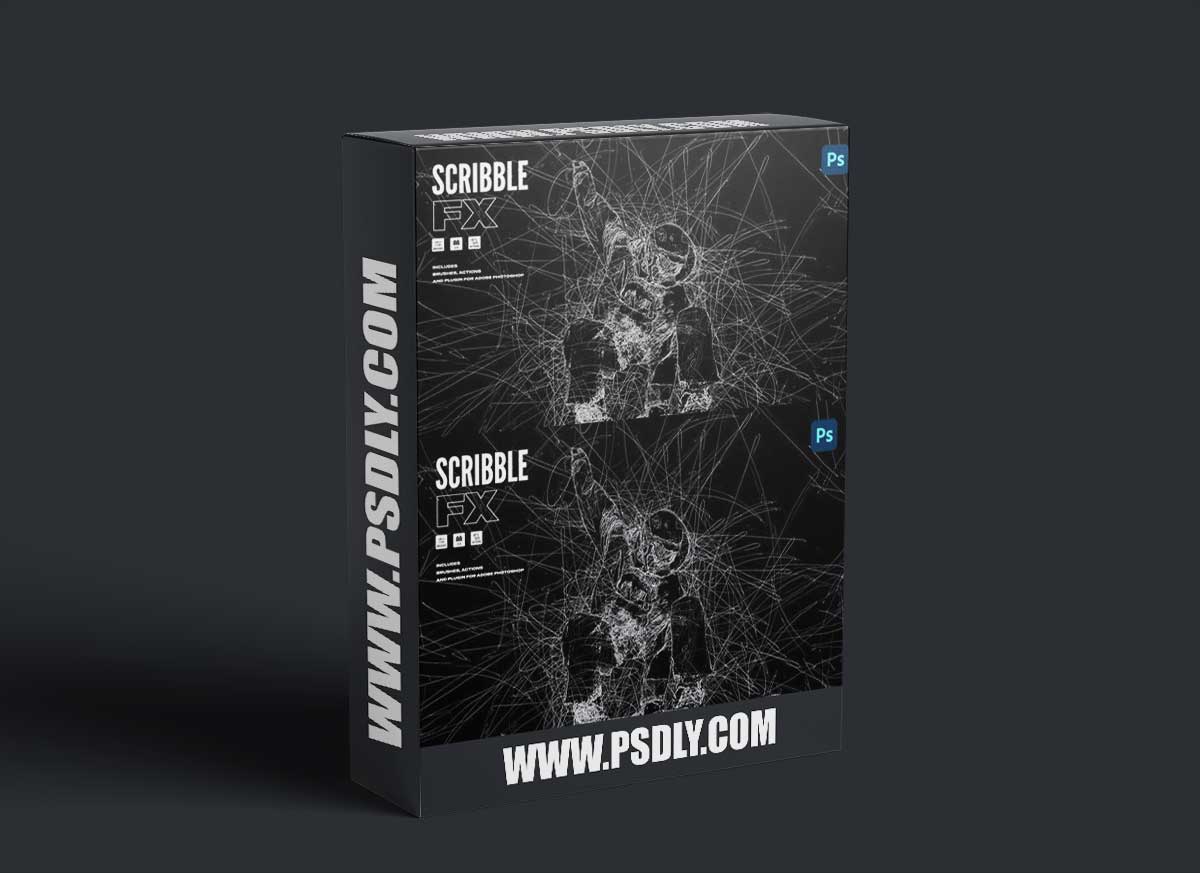 Pencil Scribble FX Photoshop Plugin CQ8M3TV 1 Pencil Scribble FX Photoshop Plugin CQ8M3TV
