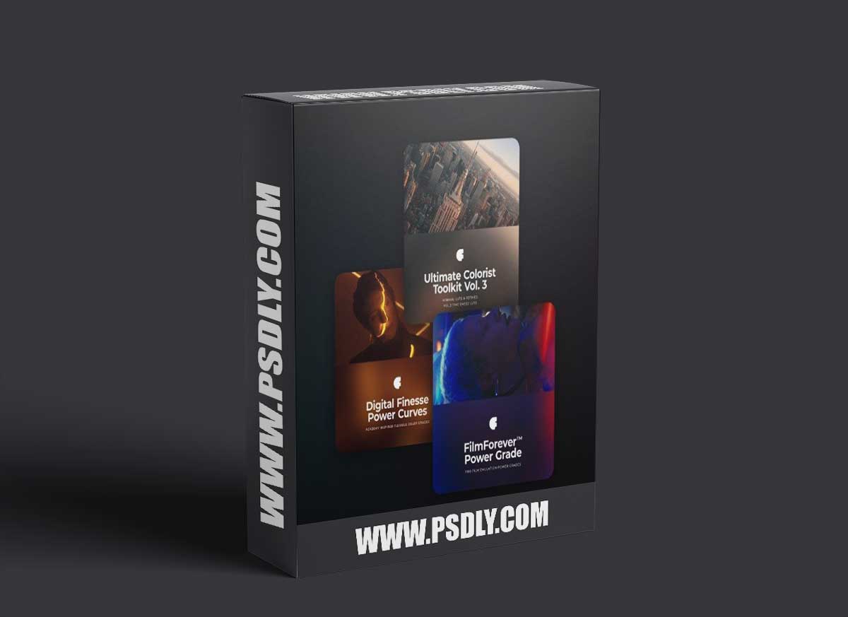 FilmForever + Colorist Toolkit (3.0) + Power Curves 1 FilmForever + Colorist Toolkit (3.0) + Power Curves