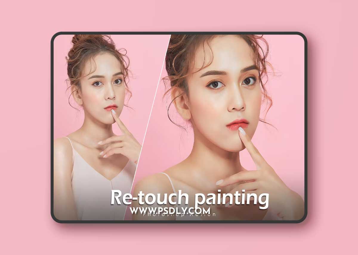 Retouch Painting Photoshop Action MDFMV24 1 Retouch Painting Photoshop Action MDFMV24
