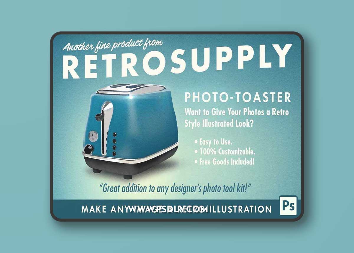 RetroSupply - Photo Toaster 1 RetroSupply - Photo Toaster