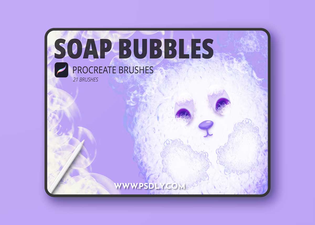 Soap Bubbles Procreate Brushes 9R87CJU 1 Soap Bubbles Procreate Brushes 9R87CJU