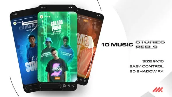 Videohive 10 Music Stories 49216250 1 Videohive 10 Music Stories 49216250