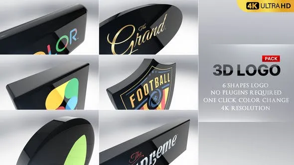 Videohive 3D Logo Pack 49063205 1 Videohive 3D Logo Pack 49063205