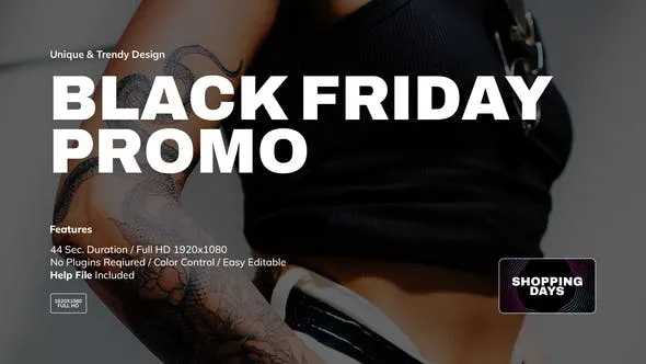 Videohive Black Friday Promo 48995932 1 Videohive Black Friday Promo 48995932