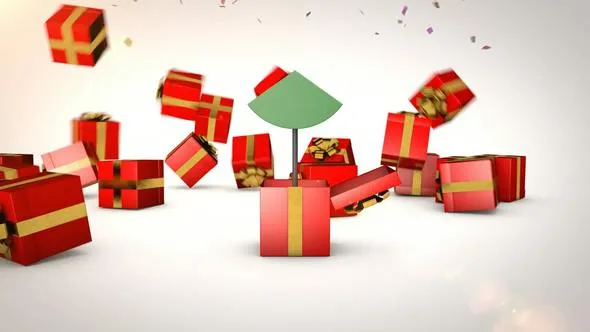 Videohive Christmas Gift logo reveal 49518342 1 Videohive Christmas Gift logo reveal 49518342