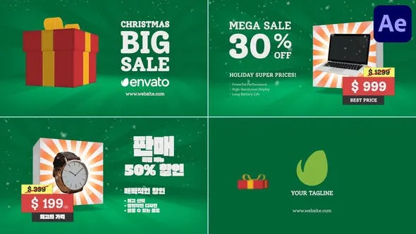 Videohive Christmas Sale for After Effects 49001816 1 Videohive Christmas Sale for After Effects 49001816