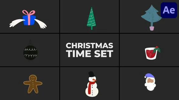 Videohive Christmas Time Set for After Effects 49263906 1 Videohive Christmas Time Set for After Effects 49263906