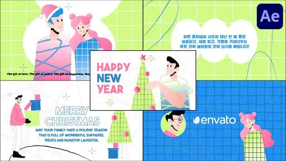 Videohive Christmas Typography Slides for After Effects 49224345 1 Videohive Christmas Typography Slides for After Effects 49224345