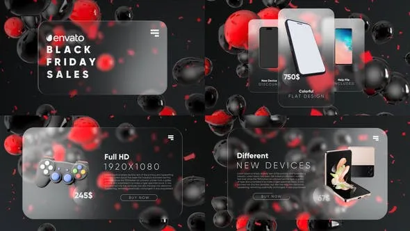 Videohive Glassmorphism Black Friday 49302497 1 Videohive Glassmorphism Black Friday 49302497
