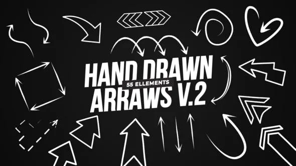 Videohive Hand Drawn Arrows v.2 49437433 1 Videohive Hand Drawn Arrows v.2 49437433