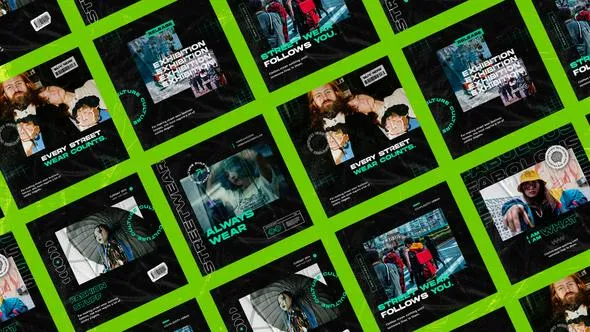 Videohive Hypebae Grunge Instagram Posts 49500216 1 Videohive Hypebae Grunge Instagram Posts 49500216