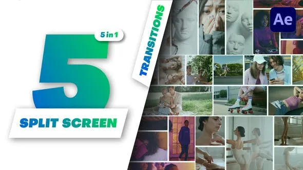 Videohive Multiscreen Transitions - 5 Split Screen - Vol. 10 49000446 1 Videohive Multiscreen Transitions - 5 Split Screen - Vol. 10 49000446
