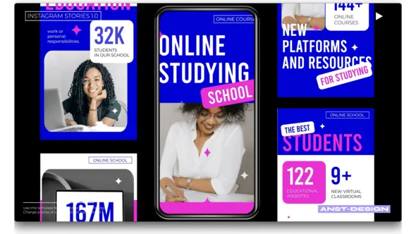 Videohive Online Challenge Study Stories 49535443 1 Videohive Online Challenge Study Stories 49535443