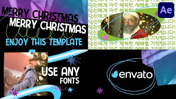 Videohive Stylish Christmas Slides for After Effects 48998510 1 Videohive Stylish Christmas Slides for After Effects 48998510