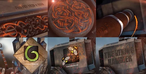 Videohive The Viking Hammer Logo Reveal 11427993 1 Videohive The Viking Hammer Logo Reveal 11427993