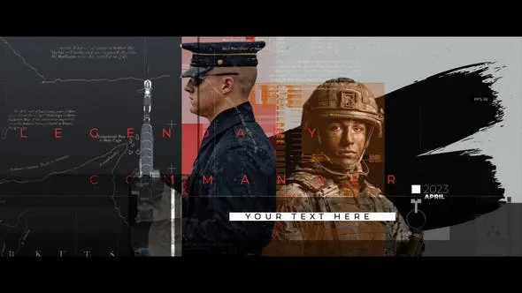 Videohive The War History Glitch Slideshow 49042322 1 Videohive The War History Glitch Slideshow 49042322