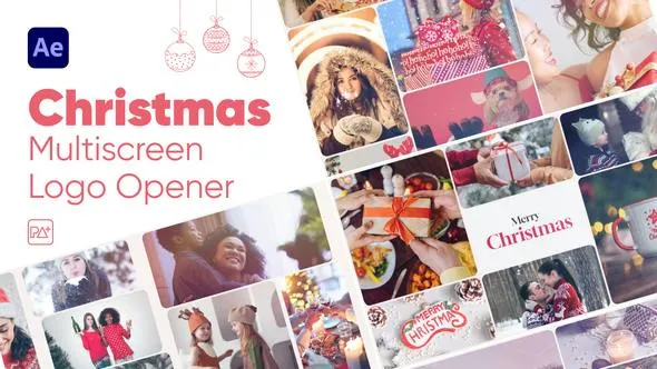 Videohive Christmas Multiscreen Logo Opener 49000344 1 Videohive Christmas Multiscreen Logo Opener 49000344