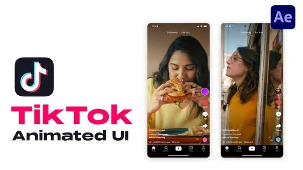 Videohive TikTok Animated UI 49000422 1 Videohive TikTok Animated UI 49000422