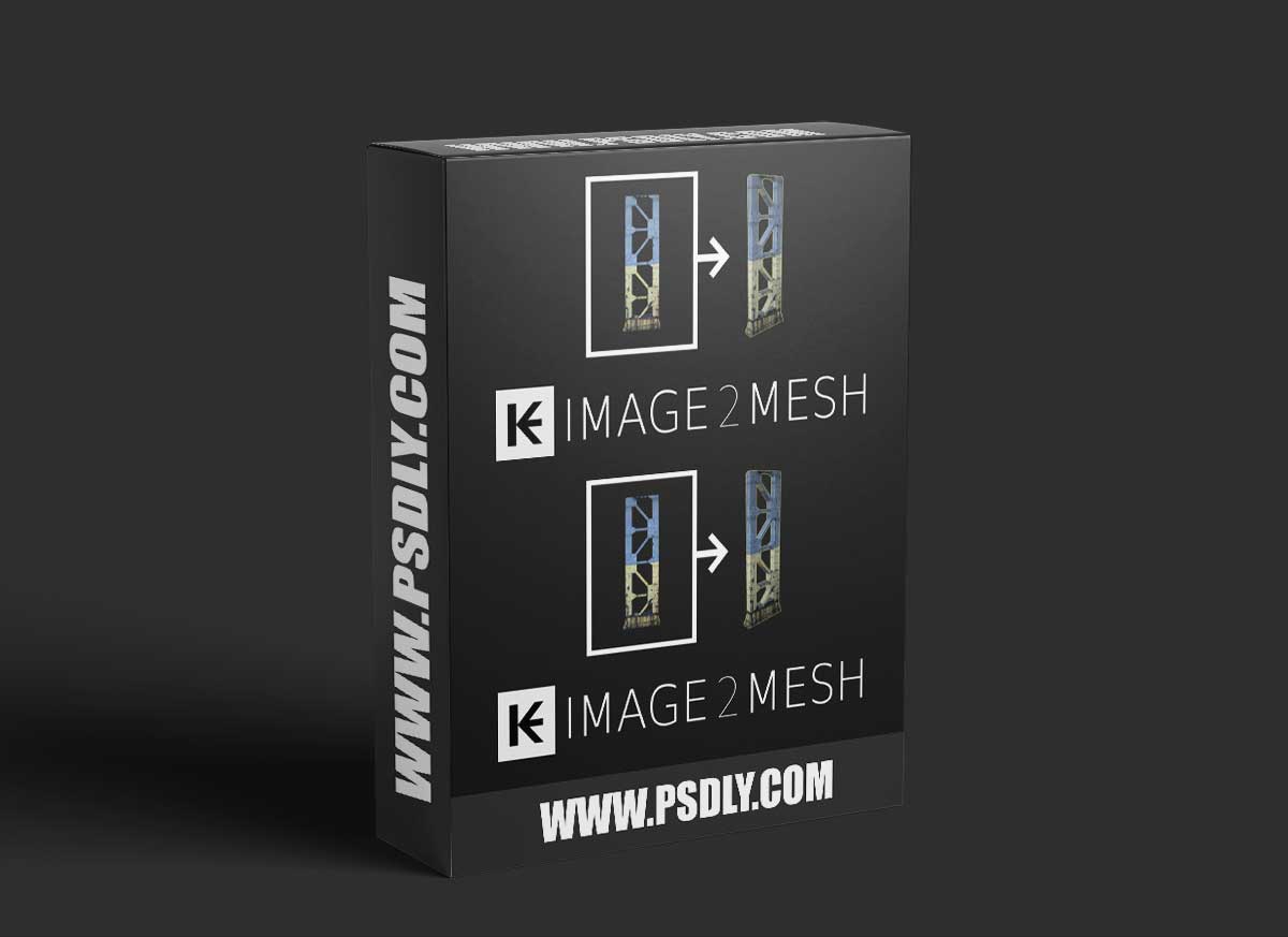 Blender - Image 2 Mesh Pro v2.0 1 Blender - Image 2 Mesh Pro v1.4.1.3