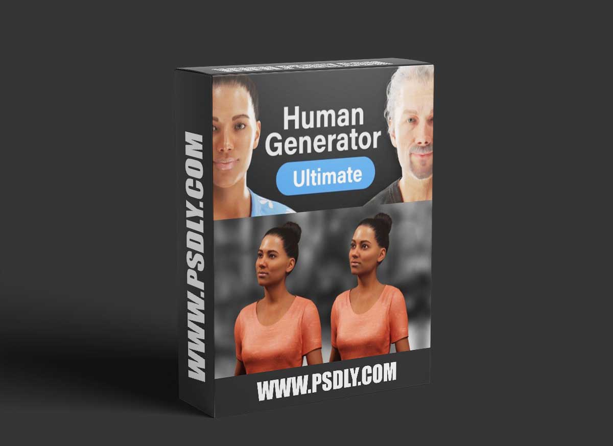 Blender Market - Human Generator Ultimate 4.0.18 1 Blender Market - Human Generator Ultimate 4.0.16