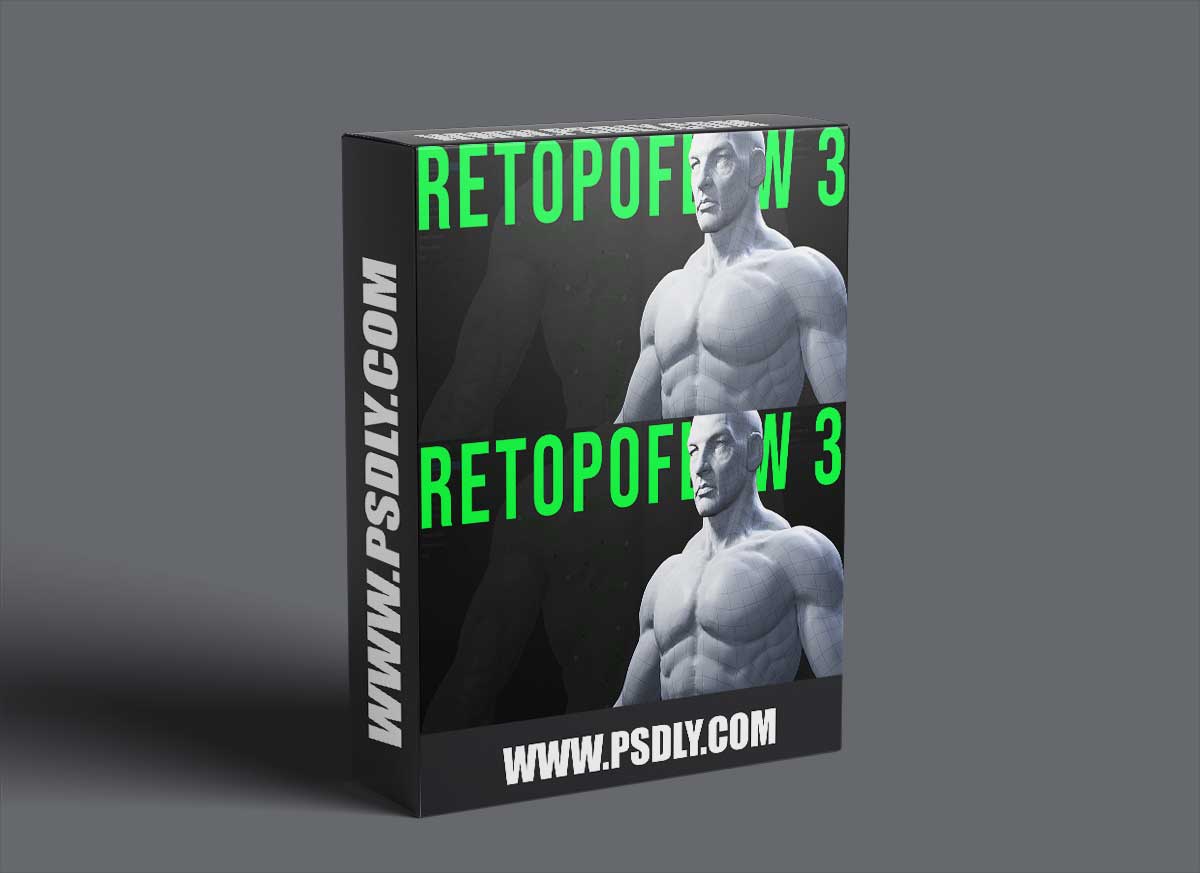 RetopoFlow v3.4.3- Retopology Toolkit For Blender 1 RetopoFlow v3.4.2 - Retopology Toolkit For Blender