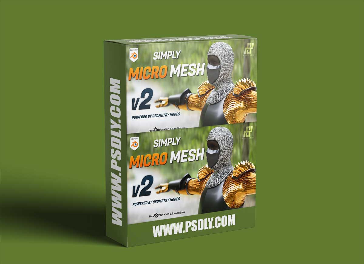 Simply Micro Mesh 2.4 - Blender 1 Simply Micro Mesh 2.1 - Blender